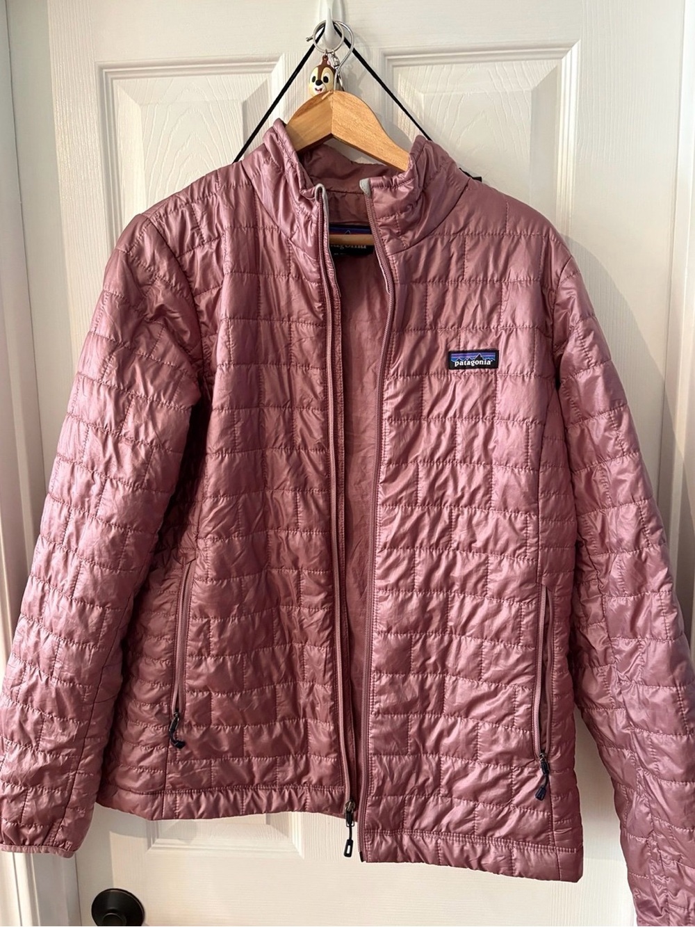 Patagonia Women’s Quilted Puff Jacket Pink